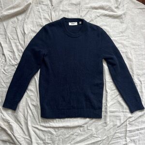 Buck Mason Dark Blue Crewneck Sweater